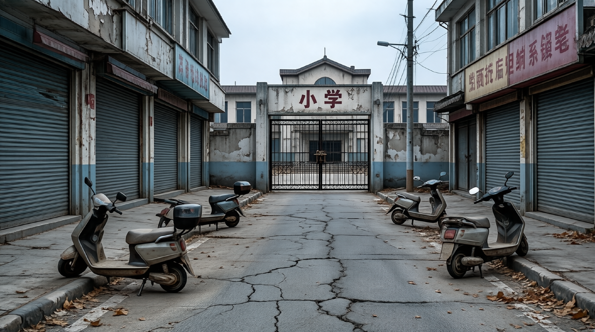 县城的暮光：人口抽水机与财政退潮后的无声落幕